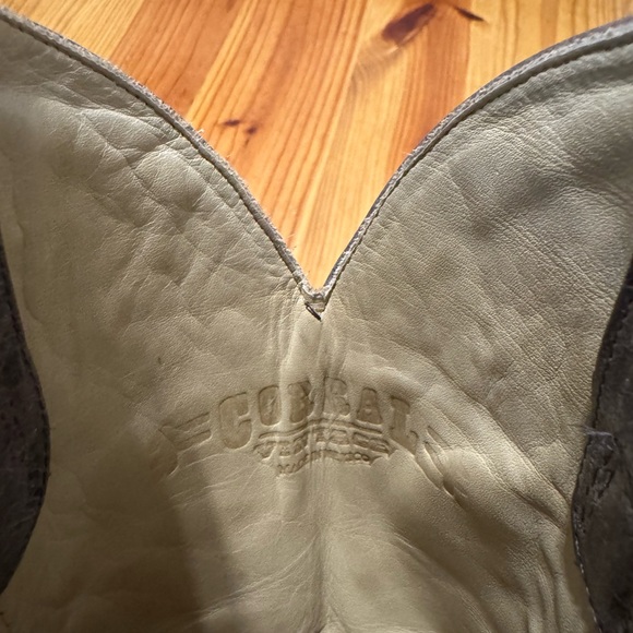 Corral Crater Bone Embroidery Square Toe Cowgirl Cowboy Boots A2663 Womens 6 M - Picture 13 of 15